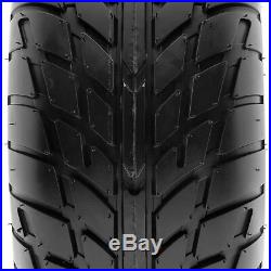 Set of 4, 22x7-10 & 20x10-9 Replacement ATV UTV 6 Ply Tires A021 by SunF