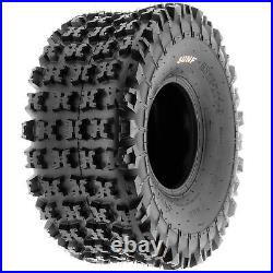 Set of 4, 22x7-11 & 22x7-10 Replacement ATV UTV 6 Ply Tires A027 by SunF