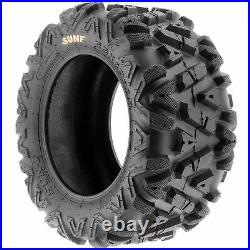 Set of 4, 22x7-12 & 22x10-12 Replacement ATV UTV SxS 6 Ply Tires A033 by SunF
