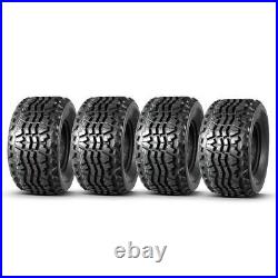 Set of 4 23x11-10 ATV Tires UTV Quad Tire Kawasaki Mule Tires 6 Ply Load 1880Lb