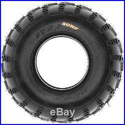 Set of 4, 23x7-10 & 22x10-10 Replacement ATV UTV 6 Ply Tires A028 by SunF