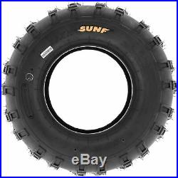 Set of 4, 23x7-10 & 22x10-10 Replacement ATV UTV 6 Ply Tires A028 by SunF