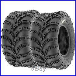 Set of 4, 23x7-10 & 23x10-10 Replacement ATV UTV 6 Ply Tires A028 by SunF