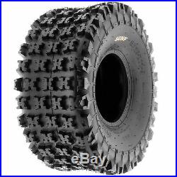 Set of 4, 23x7-10 & 23x11-9 Replacement ATV UTV 6 Ply Tires A027 by SunF