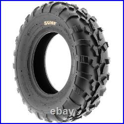 Set of 4, 25x8-12 & 25x10-12 Replacement ATV UTV 6 Ply Tires A010 by SunF