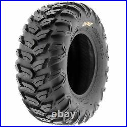 Set of 4, 25x8R12 & 25x10R12 Replacement ATV UTV 6 Ply Tires A043 by SunF