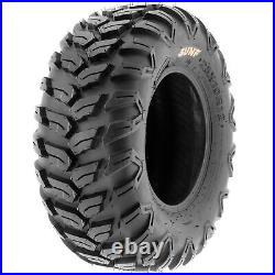 Set of 4, 25x8R12 & 25x10R12 Replacement ATV UTV Tires 6 Ply A043 by SunF