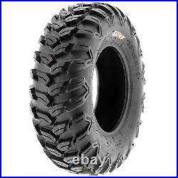 Set of 4, 26x9R12 & 26x11R12 Replacement ATV UTV SxS 6 Ply Tires A043 by SunF