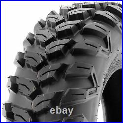 Set of 4, 26x9R14 & 26x11R14 Replacement ATV UTV 6 Ply Tires A043 by SunF