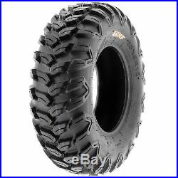 Set of 4, 27x9R12 & 27x11R12 Replacement ATV UTV 6 Ply Tires A043 by SunF