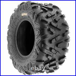 Set of 4, SunF 22x7-11 & 20x10-9 Replacement ATV Tires 6 Ply All Terrain A051