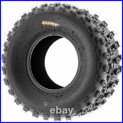 SunF 18x10.5-9 ATV UTV Tires 18x10.5x9 Race Replacement 6 PR A005 Set of 2