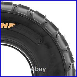 SunF 19x7-8 & 19x7x8 ATV UTV 6 Ply SxS Replacement 19 Tires A/T A015 Set of 4