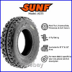 SunF 20x6-10 & 18x10-08 ATV UTV 6 PR Replacement SxS Tires A035 Bundle