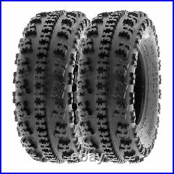 SunF 20x7-8 & 22x10-10 ATV UTV 6 PR Replacement SxS Tires A027 Bundle