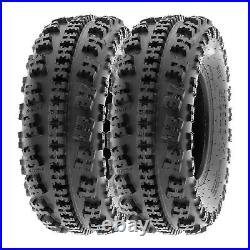 SunF 21x7-10 & 20x11-9 ATV UTV 6 PR Replacement SxS Tires A027 Bundle