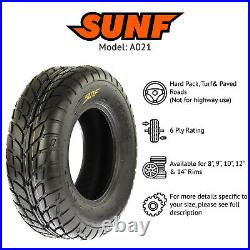 SunF 21x7-10 & 22x10-10 ATV UTV 6 PR Sport Replacement SxS Tires A021 Bundle