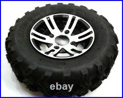 SunF 22X7.00-10 ATV UTV Tire With Rim AT Race Replacement 6 Ply Rated A-001 Qty1