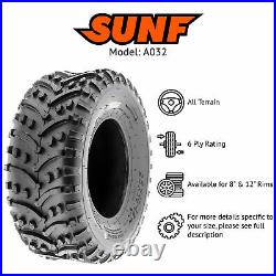 SunF 22x11-8 & 22x11x8 ATV UTV 6 Ply SxS Replacement 22 Tires A032 Set of 4
