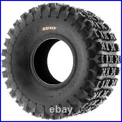 SunF 22x11-9 & 22x11x9 ATV UTV 6 Ply SxS Replacement 22 Tires A027 Set of 4