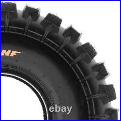 SunF 22x11-9 & 22x11x9 ATV UTV 6 Ply SxS Replacement 22 Tires A027 Set of 4