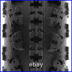 SunF 22x7-10 & 22x10-10 ATV UTV 6 PR Replacement SxS Tires A027 Bundle
