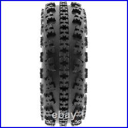 SunF 22x7-11 & 18x10.5-8 ATV UTV 6 PR Replacement SxS Tires A027 Bundle