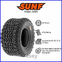 SunF 23x11-10 & 23x11x10 ATV UTV 6 Ply SxS Replacement 23 Tires G003 Set of 4