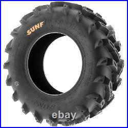 SunF 23x8-11 & 23x8x11 ATV UTV 6 Ply SxS Replacement 23 Tires A024 Set of 4