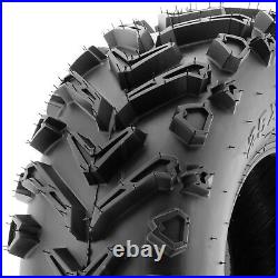 SunF 24x8-12 & 24x10-11 ATV UTV 6 PR Replacement SxS Tires A041 Bundle