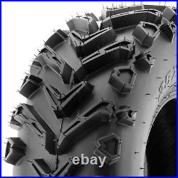 SunF 24x8-12 & 24x10-12 ATV UTV 6 Ply Replacement SxS Tires A041 Bundle