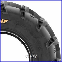 SunF 25x8-12 & 25x10-12 ATV UTV 6 PR Replacement SxS Tires A050 Bundle