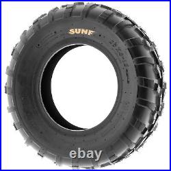 SunF 25x8-12 & 25x8x12 ATV UTV 6 Ply SxS Replacement 25 Tires A010 Set of 4