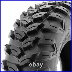 SunF 25x8R12 & 25x10R12 ATV UTV 6 PR Replacement SxS Tires A043 Bundle