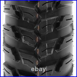 SunF 25x8R12 & 25x10R12 ATV UTV 6 PR Replacement SxS Tires A043 Bundle