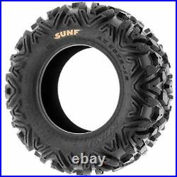 SunF 26x10-12 Replacement Tubeless 6 PR ATV UTV Tires A033 POWER I Single