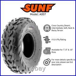SunF A007 Replacement ATV UTV Tubeless Tire Set of 2