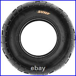 SunF Replacement Tires 25x11-12 25x11x12 Quad for ATV UTV 6 Ply Tubeless A021
