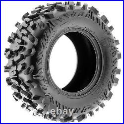 Terache Replacement Tires 25x10-12 25x10x12 for ATV UTV 6 Ply Tubeless ATLAS