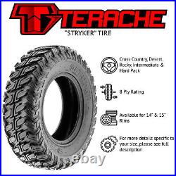 Terache STRYKER Replacement ATV UTV Tubeless Tires Set of 2