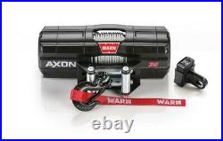 Warn 101135 Axon 35 Power Sport Winch With 3500 LB Capacity & 50 FT Steel Rope