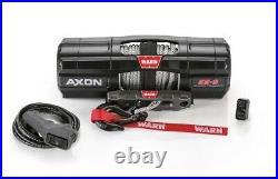 Warn 101150 Axon 55-S Powersport Winch With 5,000 Lb Capacity 50' Synthetic Rope