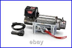 Warn 26502 M8000 Series 12 Volt Electric Winch With 8,000 Lb Capacity 100 FT Rope