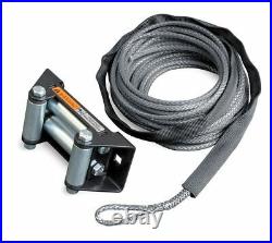 Warn 77835 Synthetic Rope Conversion For RT40 7/32 x 50' With Roller Fairlead